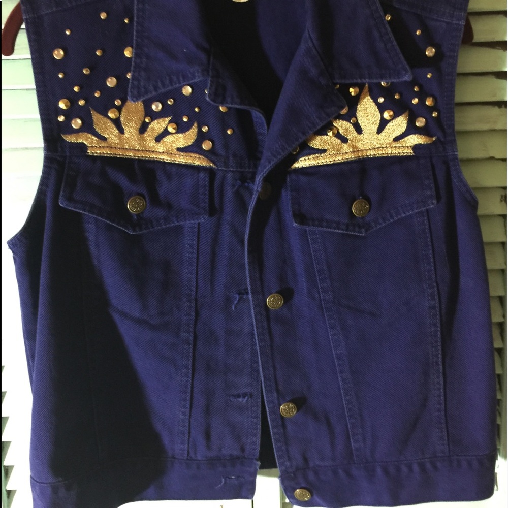 Cache blue jacket